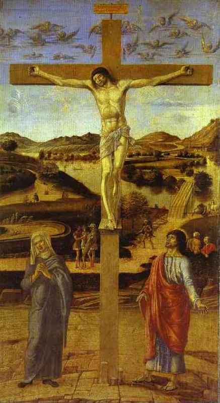 Giovanni Bellini Crucifixion ew56 Norge oil painting art